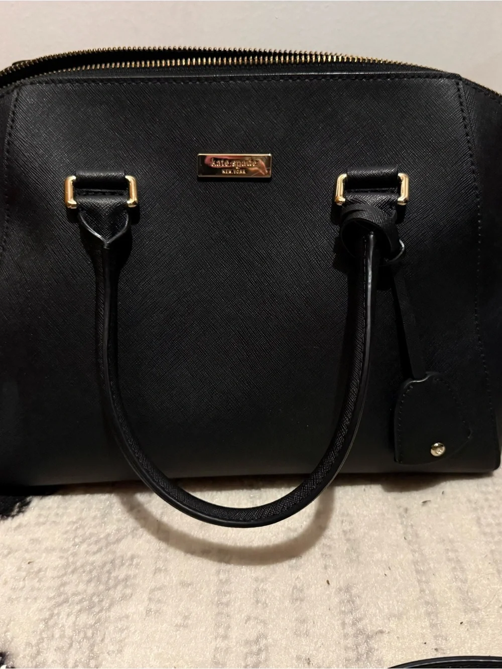 Kate Spade Black Dome Satchel